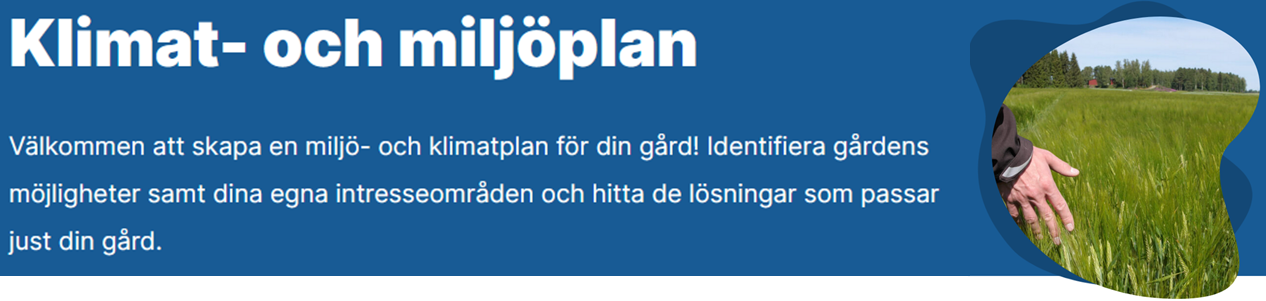 Sk&auml;rbild fr&aring;n sidan ilmastosuunnitelma.fi