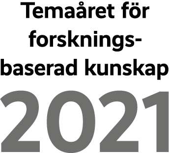 Tema&aring;ret f&ouml;r forsknings-based kunskap 2021 -logo.