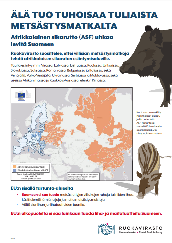 &Auml;l&auml; tuo tuhoisaa tuliaista mets&auml;stysmatkalta.