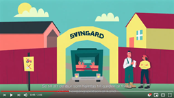 Infovideo f&ouml;r svinfarmare om smittoskydd p&aring; sving&aring;rdar.