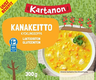 Kartanon kanakeitto, 300 g.