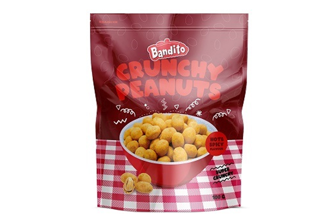 Bandito Crunchy Peanut 100 g Hot Spicy