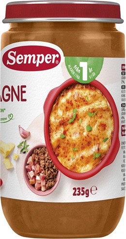 Semper Lasagne lasipurkissa 235 g, alkaen 1 v.jpg