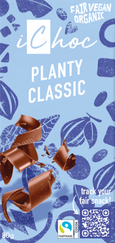 iChoc Planty Classic 80 g &ndash; vegaanisuklaa