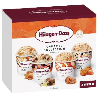 Caramel Collection monipakkaus j&auml;&auml;tel&ouml;.