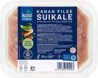 Kanan filee suikale -paketti.