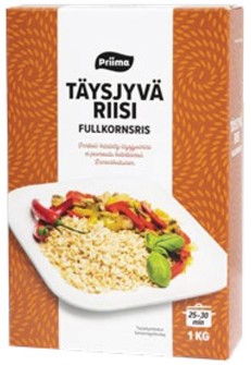 Priima t&auml;ysjyv&auml;riisi pakkaus