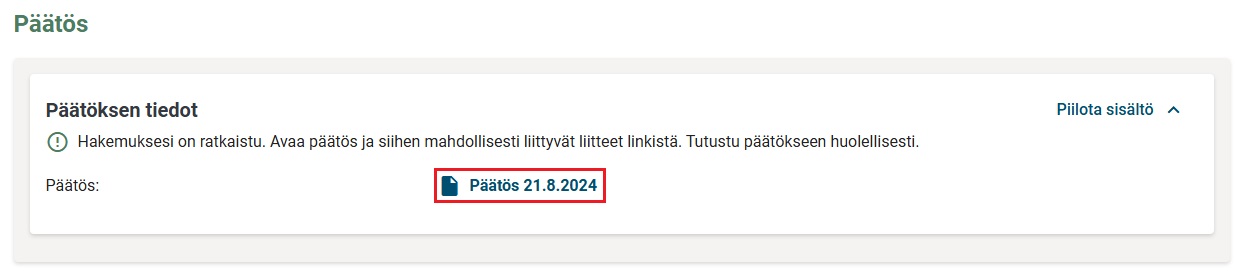 Tukip&auml;&auml;t&ouml;stulosteen avaus
