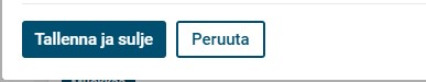 Tallenna ja sulje