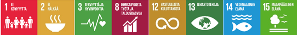 Kuva YK:n kest&auml;v&auml;n kehityksen tavoitteista.