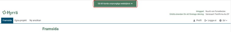 Nya inloggning till Hyrr&auml;s