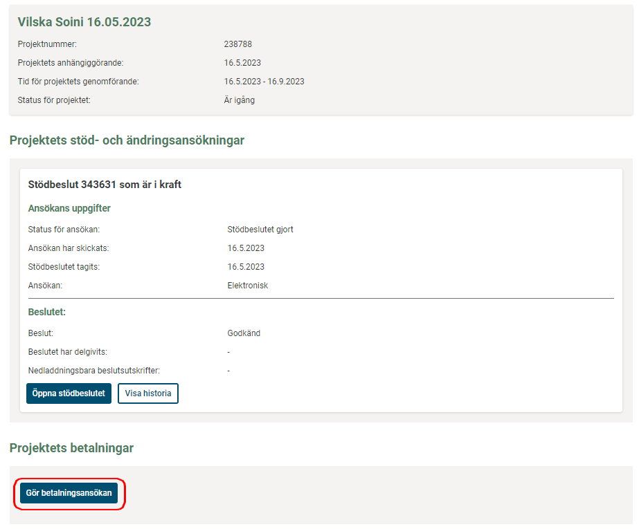 Ans&ouml;kningsmappvyn