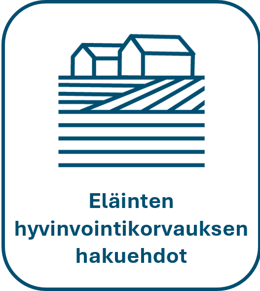 Lato kuvake ja teksti Eläinten hyvinvointikorvauksen sitoumusehdot