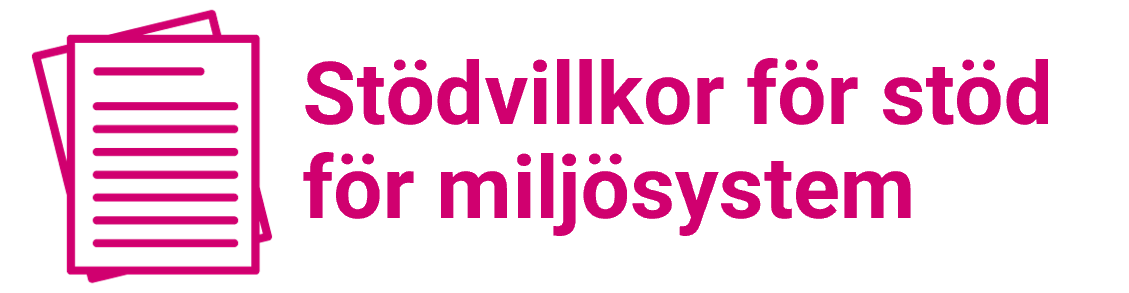 St&ouml;dvillkor f&ouml;r st&ouml;d f&ouml;r milj&ouml;system -ikon.png