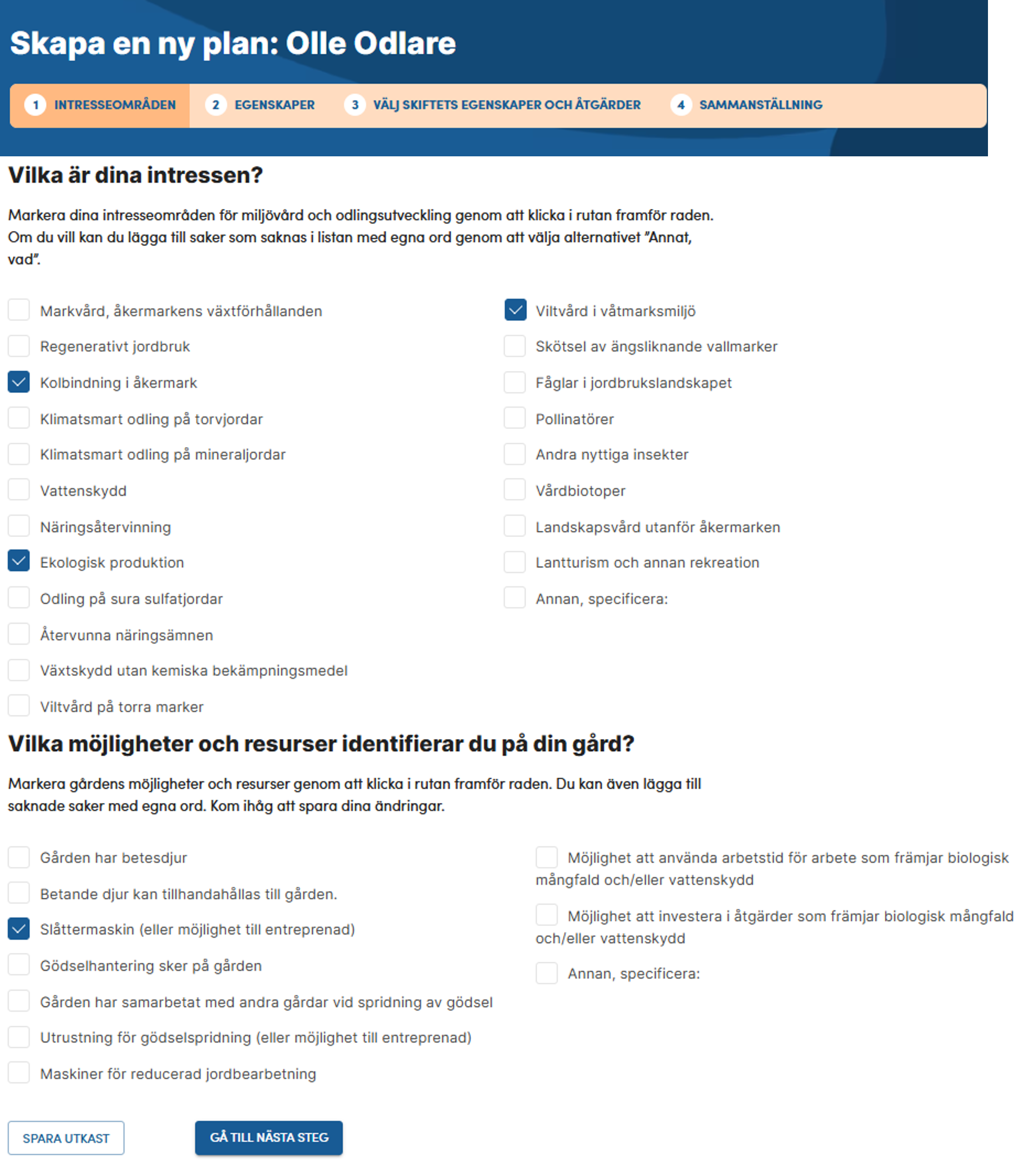 Sk&auml;rmbild fr&aring;n fliken Intresseomr&aring;den