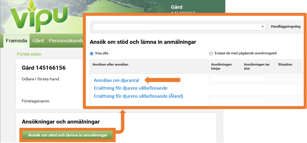 Sk&auml;rmbild fr&aring;n Viputj&auml;nsten.