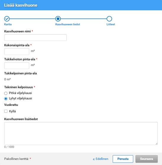 Kuvankaappaus Vipu-palvelusta. Lis&auml;&auml; kasvihuone