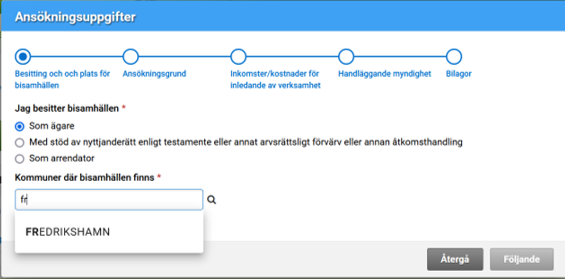 Sk&auml;rmdump fr&aring;n Viputj&auml;nsten Delen f&ouml;r besittning och plats f&ouml;r bisamh&auml;llen.&nbsp;