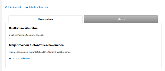 Kuvankaappauksia Vipu-palvelusta