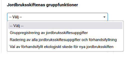 Sk&auml;rmdump fr&aring;n Viputj&auml;nsten Jordbruksskiftenas gruppfunktioner