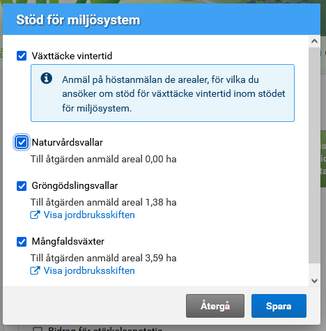Sk&auml;rmdump fr&aring;n viputj&auml;nsten, st&ouml;d f&ouml;r milj&ouml;system