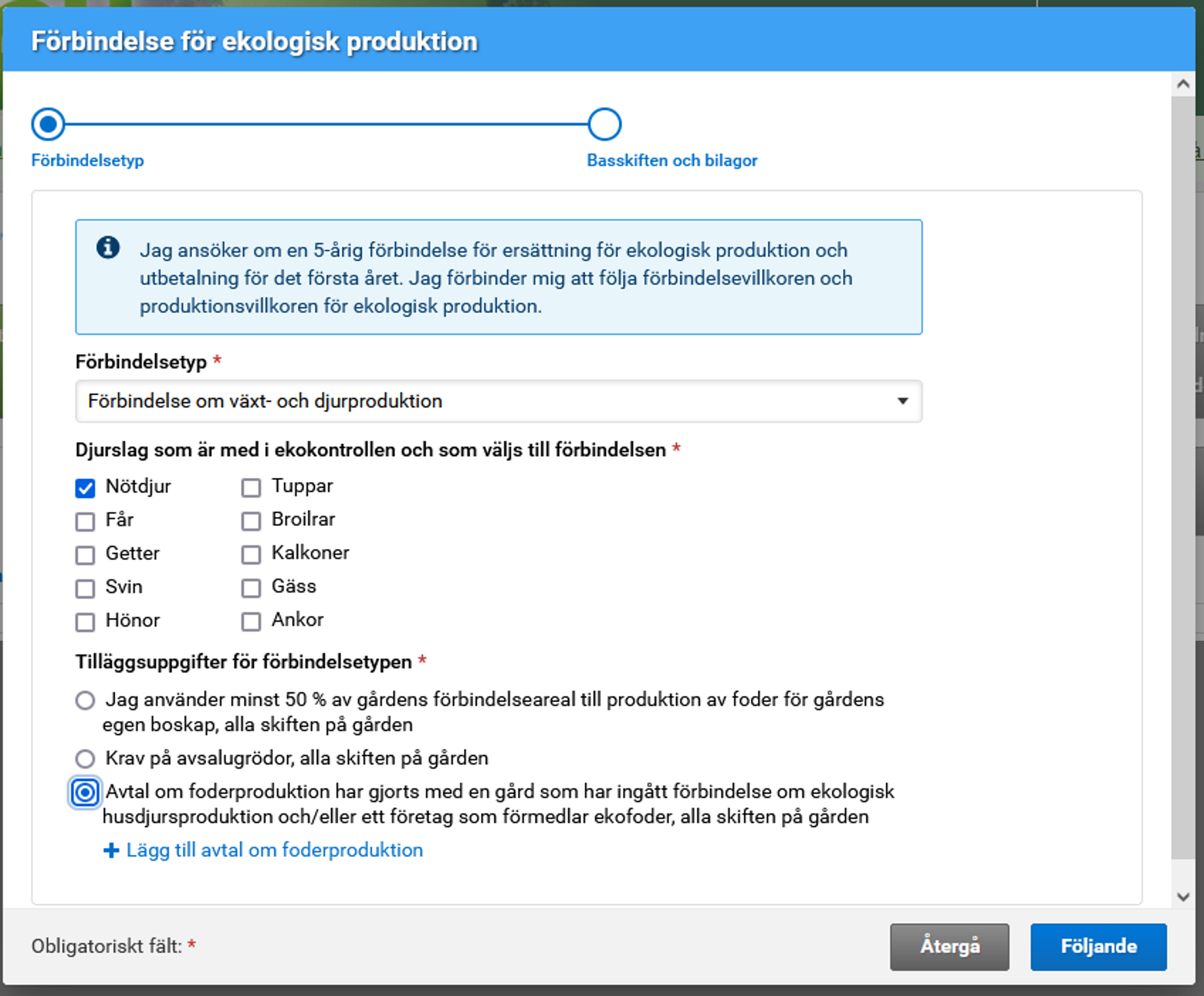 Sk&auml;rmdump fr&aring;n Viputj&auml;nsten f&ouml;rbindelse f&ouml;r ekologisk produktion