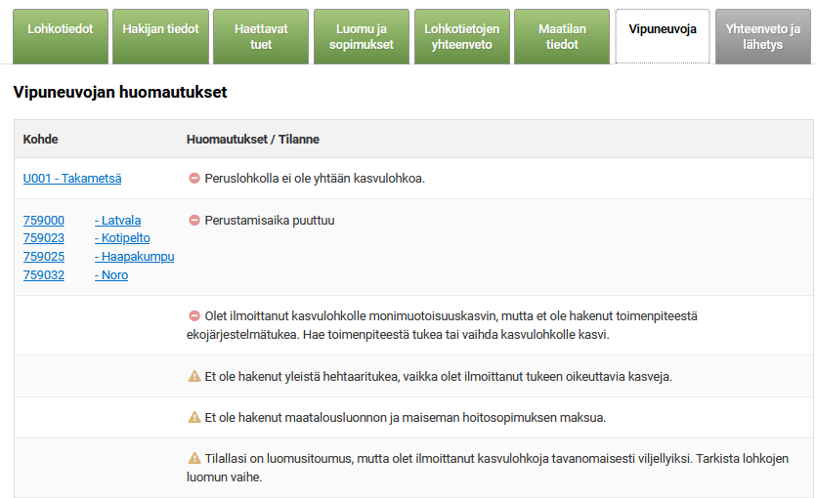Kuvankaappaus Vipuneuvoja-v&auml;lilehdest&auml;.