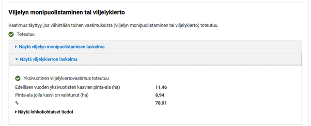 Kuvakaappaus Vipu-palvelusta