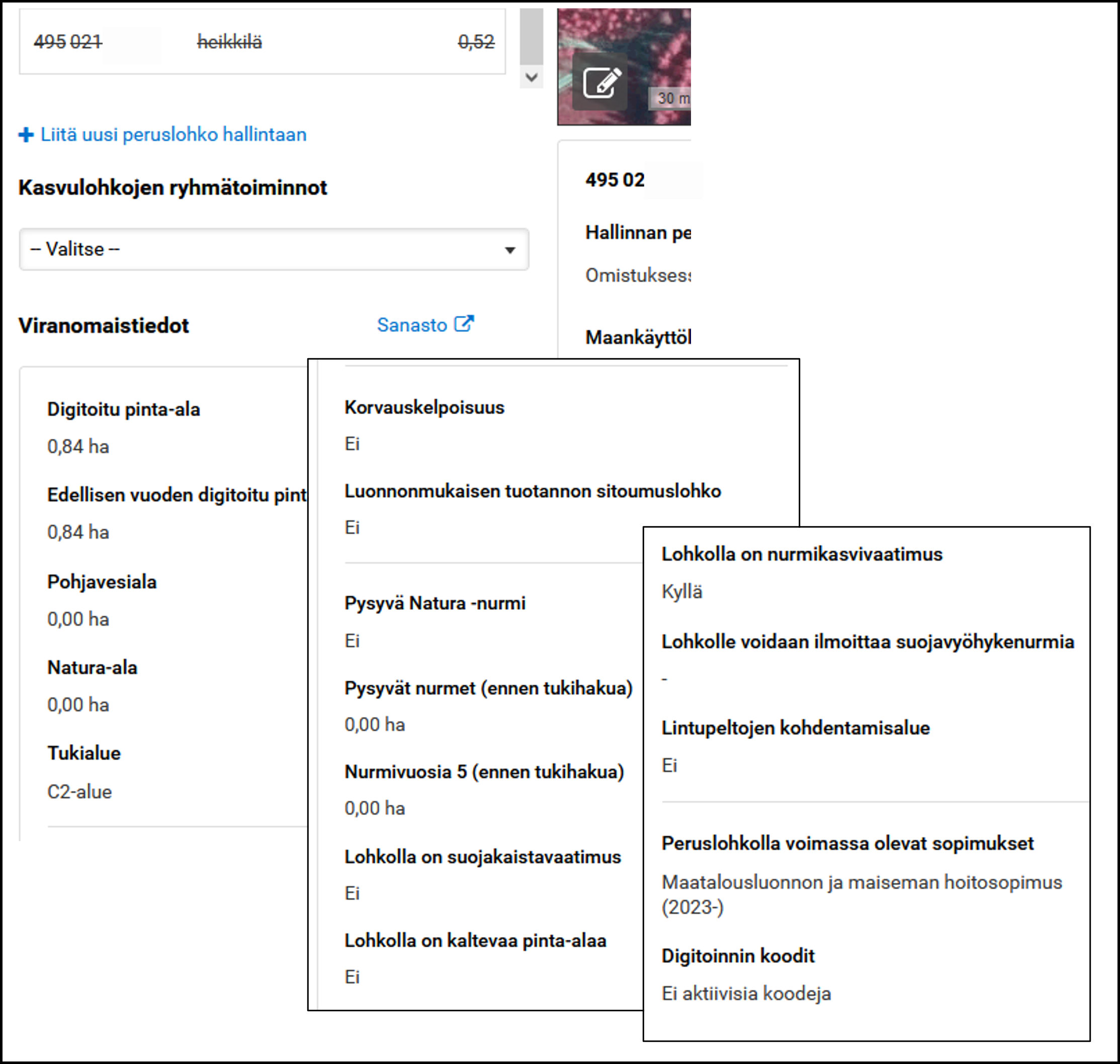 Kuvankaappaus Vipu-palvelusta