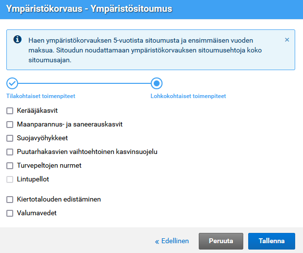 Kuvakaappaus Vipusta Lohkokohtaisten toimenpiteiden valinta