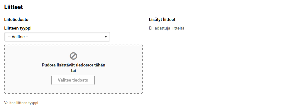 Kuvakaappaus Vipusta, Liitteiden lis&auml;&auml;minen