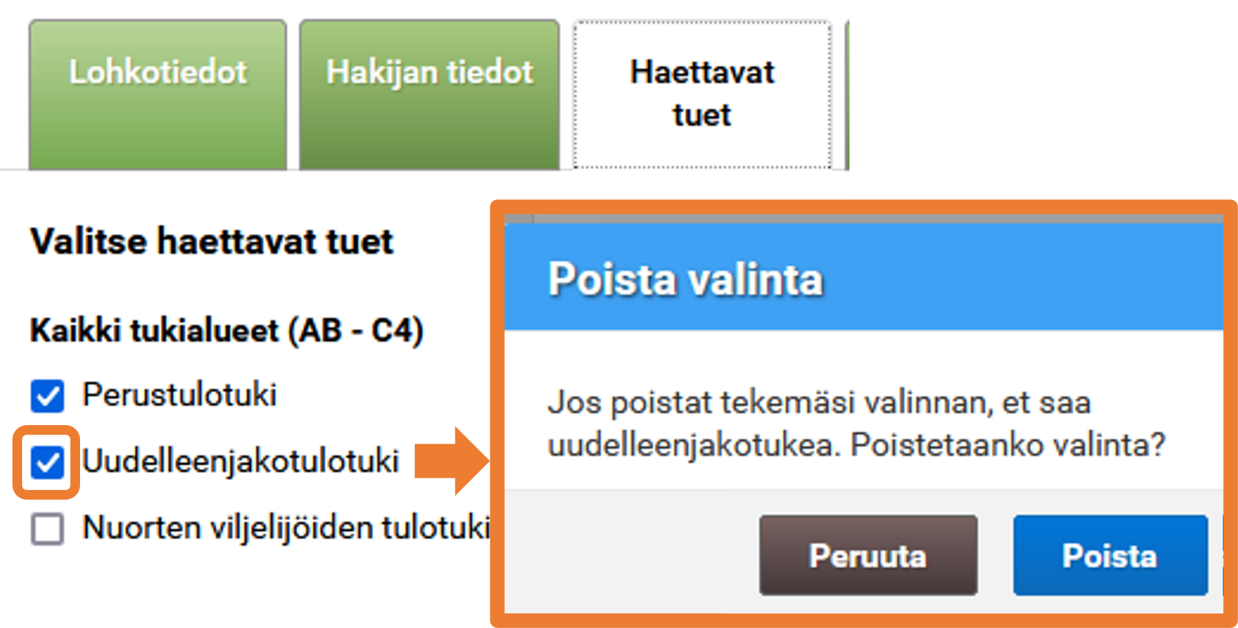 Kuvankaappaus Vipu-palvelusta