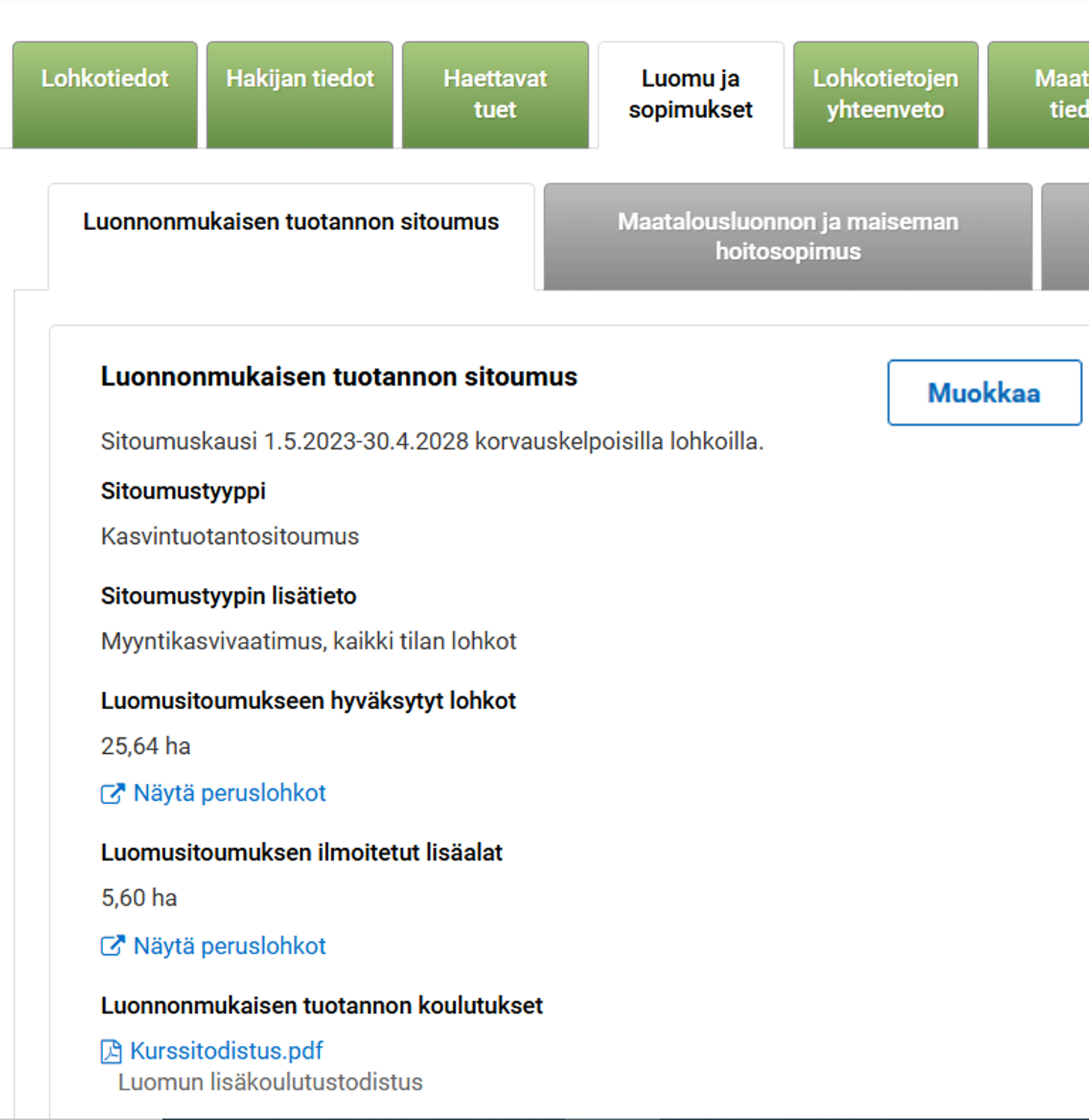 Kuvankaappaus Vipu-palvelusta.