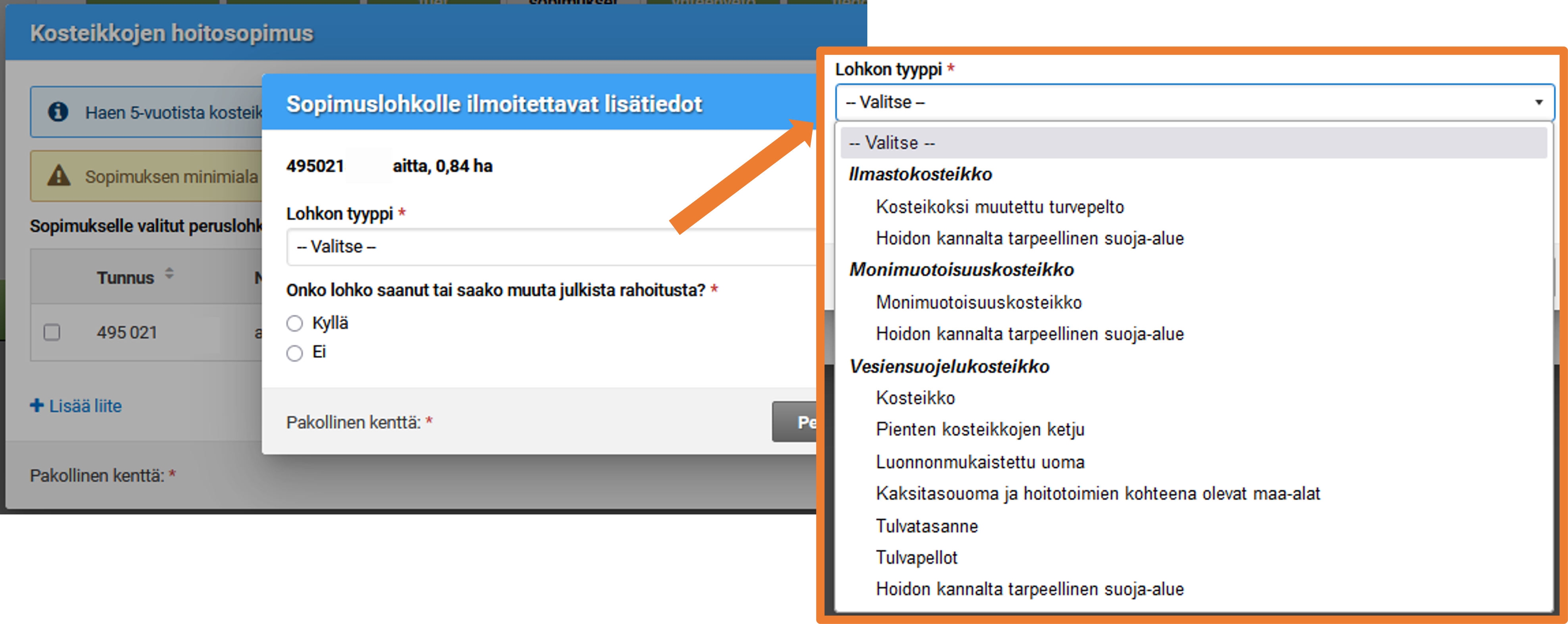 Kuvankaappaus Vipu-palvelusta