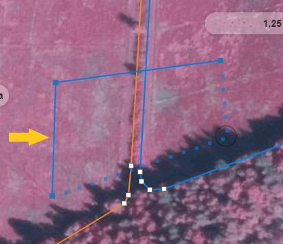 Kuvankaappaus Vipusta. Piirr&auml; yhdistett&auml;v&auml; alue