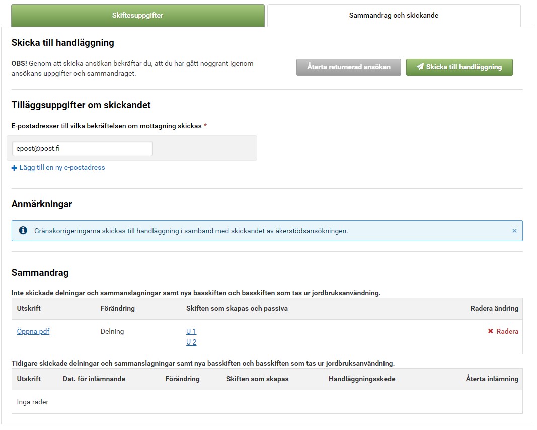Sk&auml;rmdump fr&aring;n Viputj&auml;nsten: &Aring;terta inl&auml;mning.