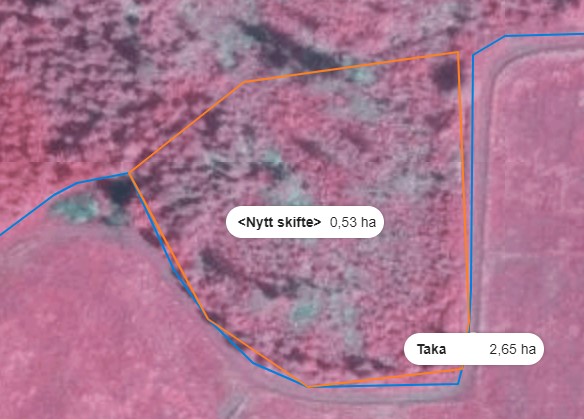Sk&auml;rmdump fr&aring;n Viputj&auml;nsten: Rita det nya basskiftet p&aring; kartan.