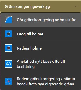 Sk&auml;rmdup fr&aring;n Viputj&auml;nsten: V&auml;lj G&ouml;r gr&auml;nskorrigering f&ouml;r basskifte.