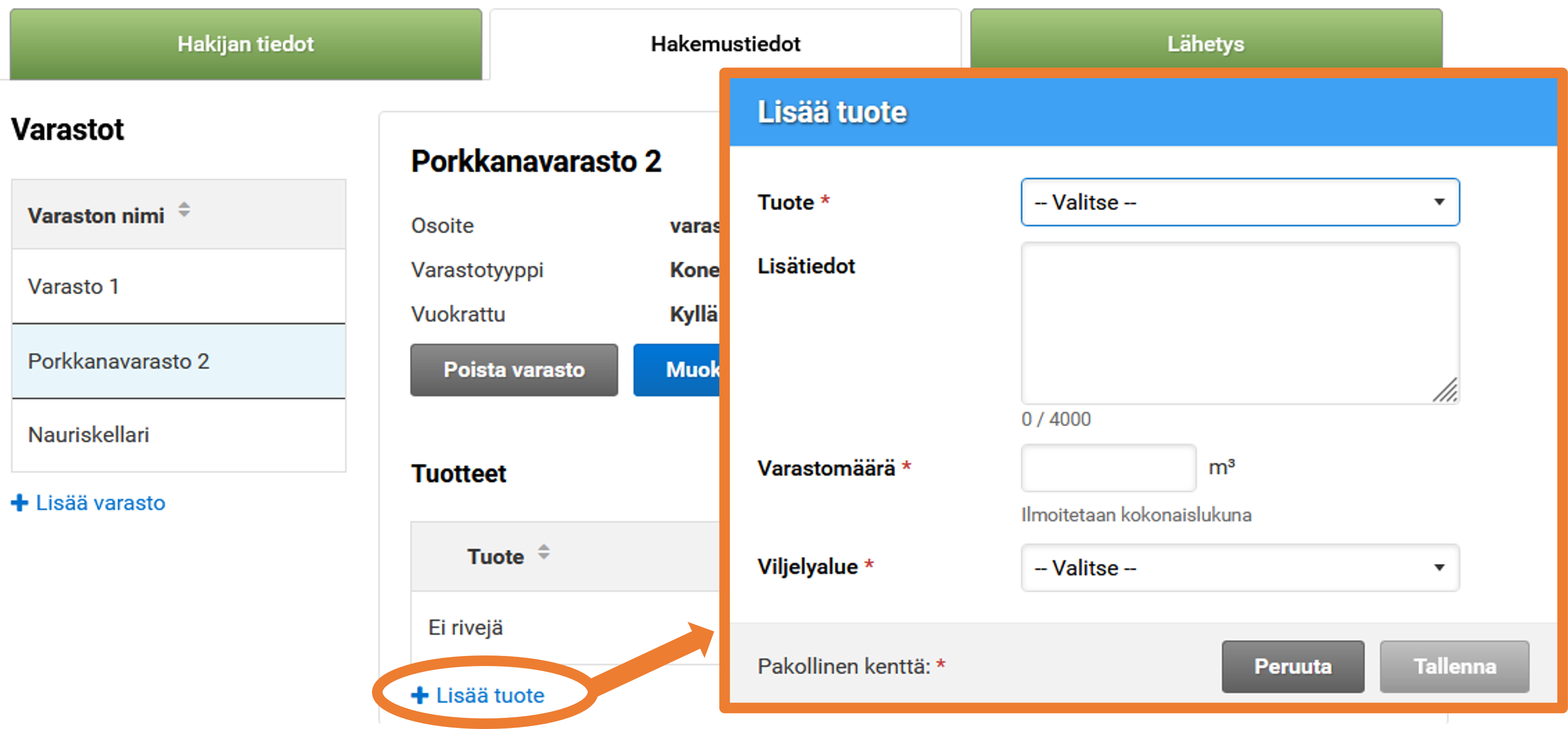 Kuvankaappaus Vipusta, lis&auml;&auml; tuote.