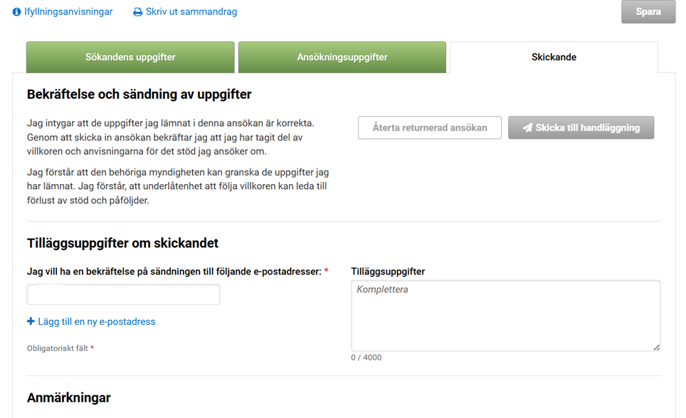 Sk&auml;rmbild fr&aring;n Viputj&auml;nsten.