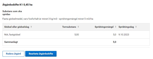 Sk&auml;rmdump fr&aring;n Viputj&auml;nsten, bearbetning av angivna uppgifter f&ouml;r &aring;tg&auml;rdsskiftet