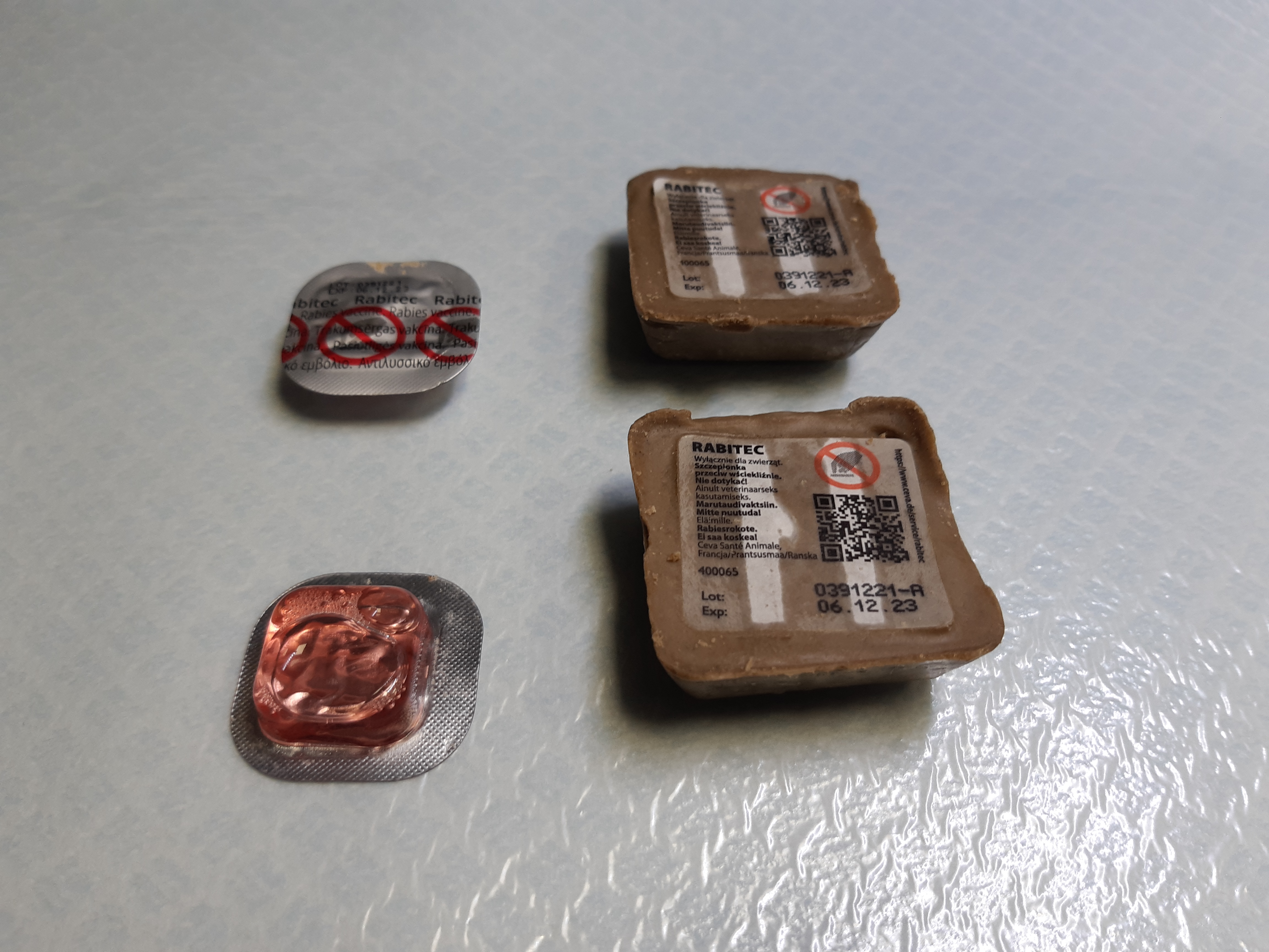 Rabitec sy&ouml;ttirokote.